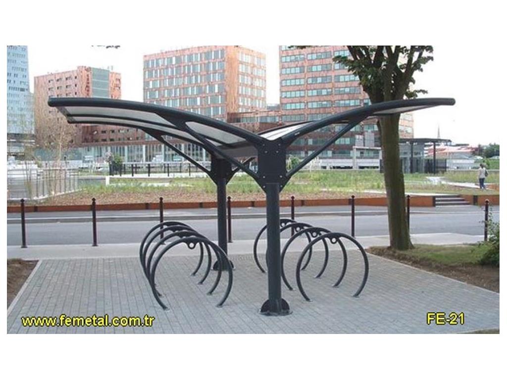 Kapalı Bisiklet Parkı Modeli